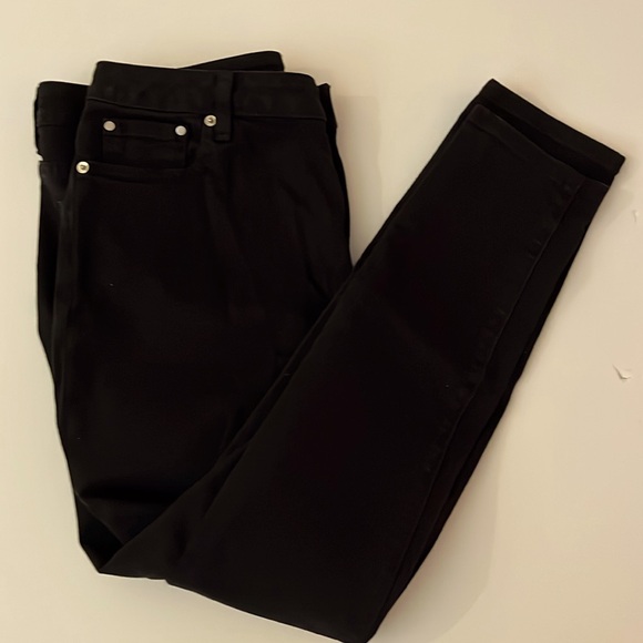 Michael Kors Black Izzy Skinny Jeans 12 Petite 12P - Picture 1 of 6